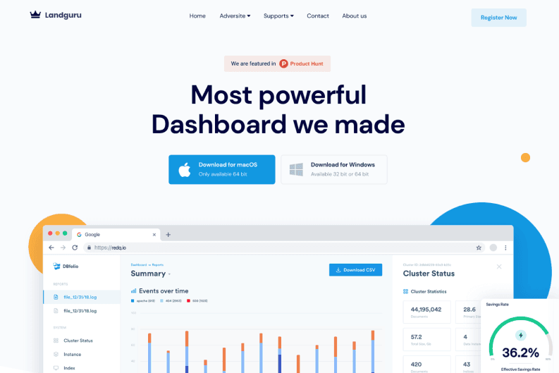 Dashify React Shopify Dashboard Tempate