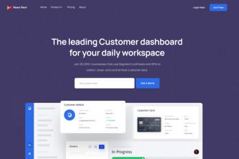 Supertonic Next Dashboard Template thumbnail 2