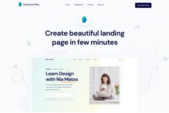 Sailor UI Theme 3D Lanfing Design with Figma and XD thumbnail 2