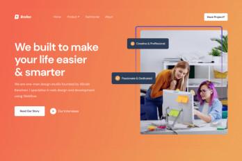 Simplextic Simple Dashboard Template thumbnail 1