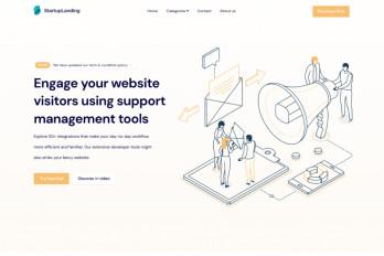 Isomorphic React Next Joomla Template thumbnail 1